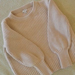 J. Crew 100% Cotton "chunky knit" Sweater